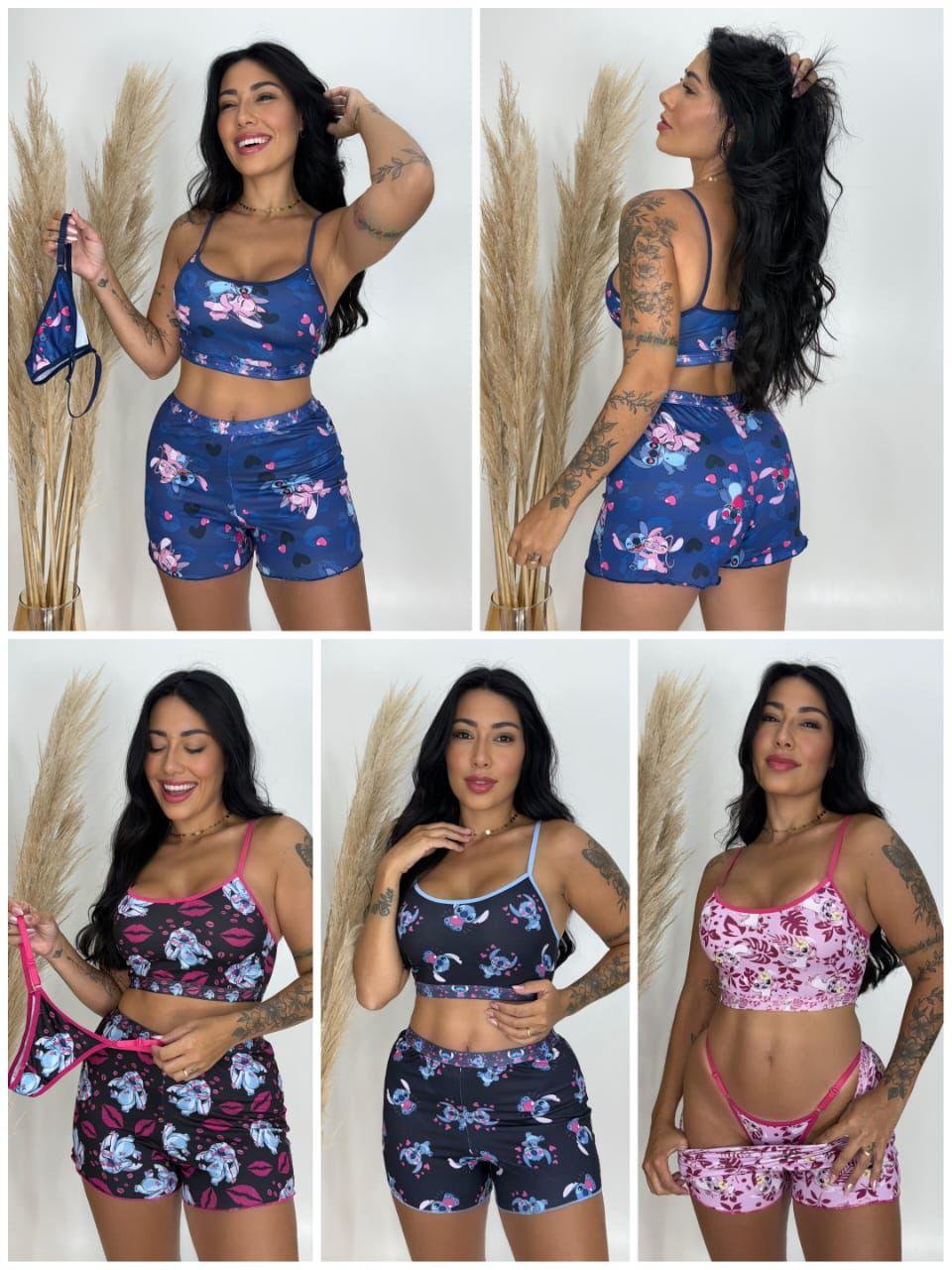 Trio doll ( baby doll + calcinha ) Trio doll ( baby doll + calcinha )